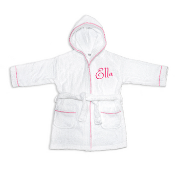 Personalized terry robe 6-8 year